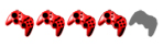Four joysticks