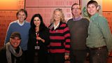 Studio photo, from left: Jeff Fahey, Don Black, Anita Anand, Clarissa Baldwin, Richard Coles, Ralph Hannah