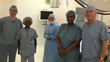 In the operating theatre