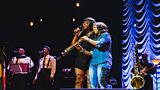 YolanDa Brown and Mica Paris