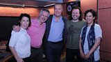 SaturdayLive presenters and guests in the studio