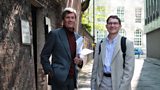Melvyn Bragg and Dr Robert Poole