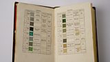 Werner's Nomenclature Of Colours. Image courtesy of the Royal College of Art, London.