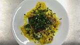 Christopher Trotter’s cauliflower with hake