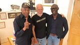 Jimmy Cliff, Chris Blackwell and Mykaell Riley