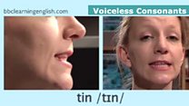 Sounds of English: Voiceless Consonants