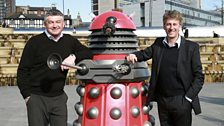 Peter Salmon, Director BBC North and BBC Sport's John Parrott