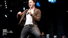 Olly Murs at T in the Park 2012