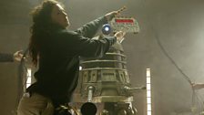 A behind the scenes shot.