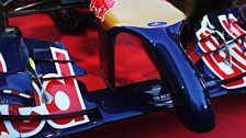 Formula 1 nose cones
