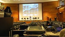 Soundcheck at RIBA