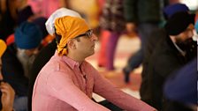 Sanjeev visits the Glasgow Gurdwara