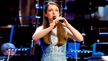 Sophie Westbrooke in performance with the BBC Scottish Symphony Orchestra and Kirill Karabits