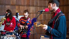 Island Cassettes at BBC Introducing in Kent's Christmas Party