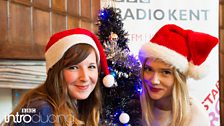 Abbie McCarthy and Florrie at BBC Introducing in Kent's Christmas Party
