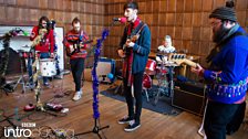 Island Cassettes at BBC Introducing in Kent's Christmas Party