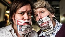 Susan Calman and Sandi Toksvig