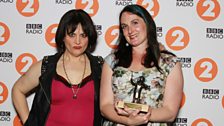 Folk Singer Of The Year Nancy Kerr, with presenter Nessa Jenkins (Ruth Jones)