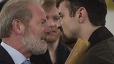 Peter Mullan plays Don Murston, Kevin Mains his son, Fraser Murston