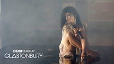 FKA twigs at Glastonbury 2015