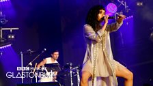 FKA twigs at Glastonbury 2015