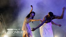 FKA twigs at Glastonbury 2015