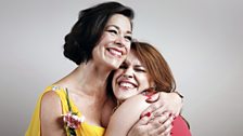BBC Singers: Rebecca Lodge (alto, left) Olivia Robinson (soprano)
