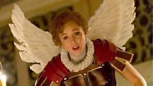 Keri Fuge as Cupid in Luigi Rossi's Orpheus from the Sam Wanamaker Playhouse