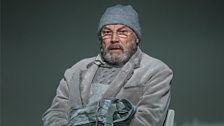Klaus Maria Brandauer as Olai in Morgen und Abend at the Royal Opera House, Covent Garden