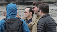 Behind the scenes