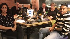 Presenters and guests in the studio - 4th November 2017