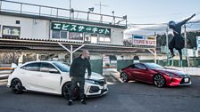 Chris is also comparing the new Honda Civic Type R and Lexus LC 500 this week