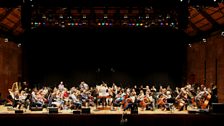 BBC Concert Orchestra and conductor Alfonso Casado Trigo