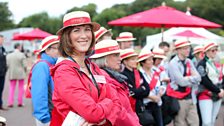 Volunteers help us steward on Antiques Roadshow