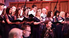 Codetta Choir performing at BBC’s The Living Air concert in St Anne’s Cathedral