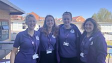 Scarlet Hayward, Nikki Gallagher, Robyn Bradford and Lisa Jones