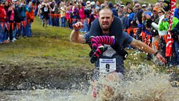 Wife-carrying race