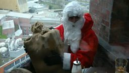 Spiderman Santa
