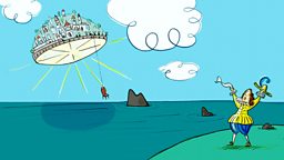 Gulliver's Travels: Part 7: Island in the sky