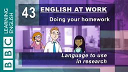 Doing your homework