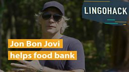 Jon Bon Jovi helps food bank