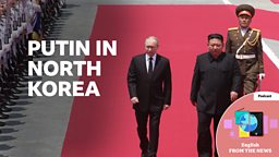 Putin in North Korea