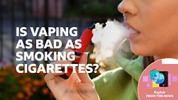 Is vaping as bad as smoking cigarettes?