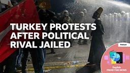 Turkey protests after political rival jailed