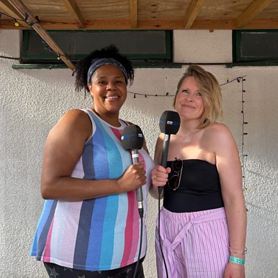 Desiree Burch and Lorna Rose Treen
