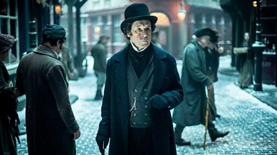 Dickensian: Inspector Bucket (Stephen Rea)(Photo credit: BBC Red Planet, Photographer: Steffan Hill)