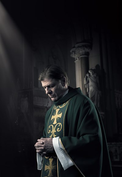 Father Michael Kerrigan (SEAN BEAN) in Broken (Image Credit: BBC/Des Willie)