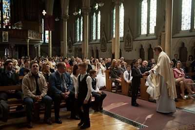 Father Michael Kerrigan (SEAN BEAN) in Broken (Image Credit: BBC/Tony Blake)
