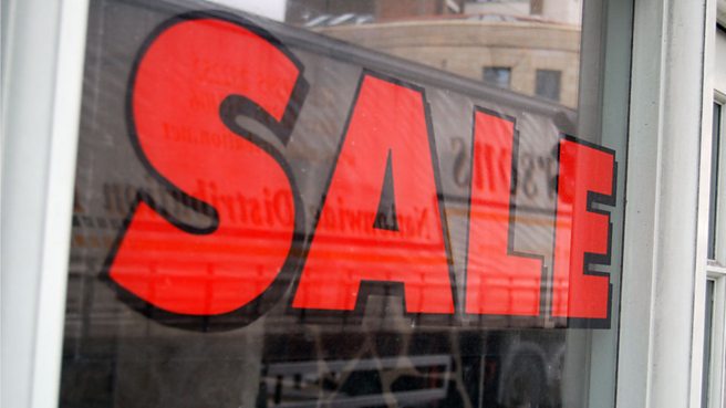 Sale sign