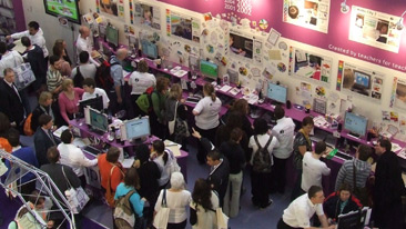 crowd at BETT